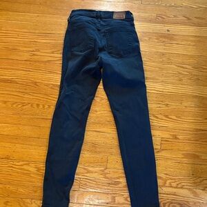 skinny black jeans - madewell